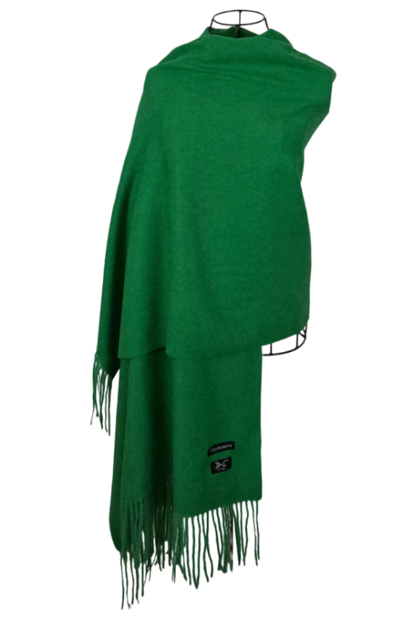 Fular dama uni 24, verde deschis