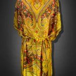Rochie tip poncho dama, 24MT, galben auriu
