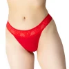 Chilot tanga bumbac - dantela