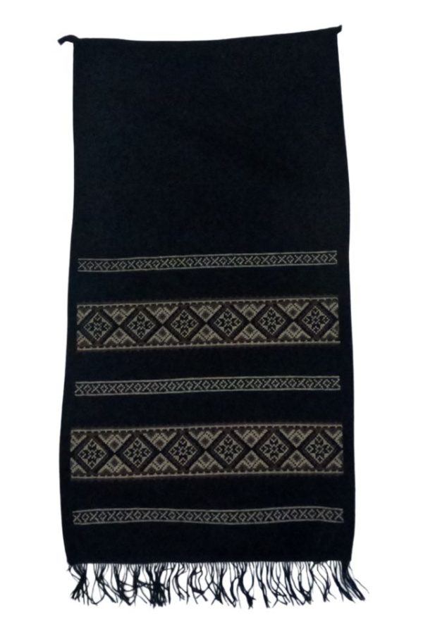 Fusta dama casual tip fota negru/maro, One Size INTL