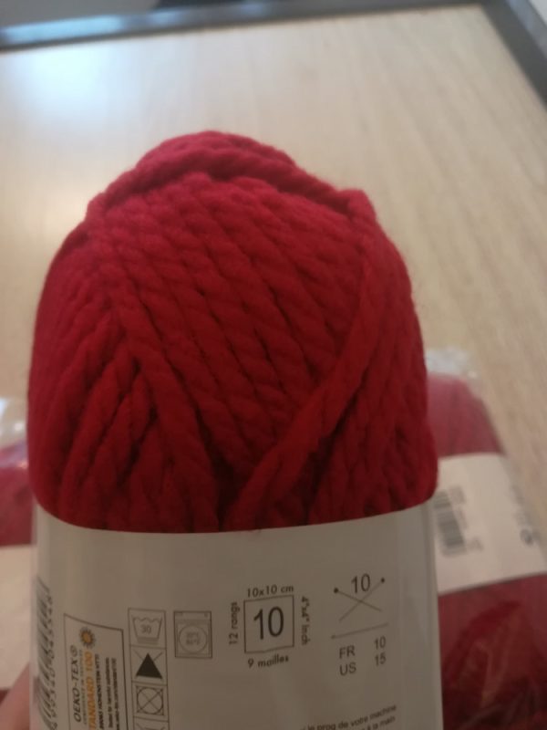 5 Bobine de Fir Pingo Max Culoare Cerise