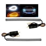 Banda LED DRL lumina alba cu functie de semnalizare dinamica 2 bucati 30 cm &reg ALM