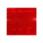 Banda reflectorizanta rosie tip fagure 1m x 1.22m pret pe metru