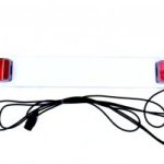 Bara remorca cu lampa SMD 12v Cablaj inclus &reg ALM