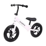Bicicleta de echilibru fara pedale pentru incepatori, 2 - 5 ani, Alb