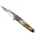Briceag Deschidere Manuala din Otel Sistem Prindere Curea - Model Lup 20 cm