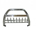 Bullbar inox cu suport de proiectoare ALM compatibil Land Rover Freelander I 1996-2006