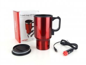 Cana termos incalzire 12V 450ml cafea apa ceai etc