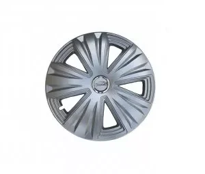 Capace roti 14 GLORY cu inel cromat Set 4 buc