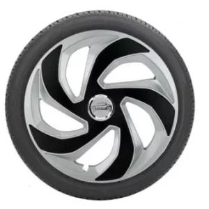 Capace roti 15 REX II cu inel cromat Set 4 buc