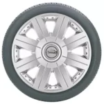 Capace roti 16 COSMOS cu inel cromat Set 4 buc
