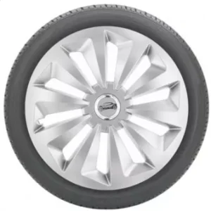 Capace roti 16 FOX cu inel cromat Set 4 buc