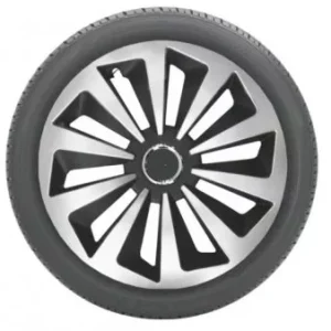 Capace roti 16 FOX II cu inel cromat Set 4 buc