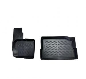 Covoare presuri cauciuc tip tavita PSN Rand 3 scaune Skoda Kodiaq 2017-2024