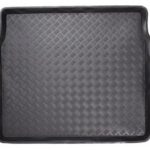 Covoras Tavita portbagaj dedicata Chevrolet Aveo Hatchback cu podea jos 2012-2019