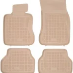 Covorase presuri cauciuc Premium stil tavita Bmw Seria 5 E60 2003-2010 Bej