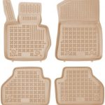 Covorase presuri cauciuc Premium stil tavita Bmw X4 F26 2014-2018 Bej