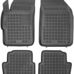 Covorase presuri cauciuc Premium stil tavita Chevrolet SPARK 2012-2015