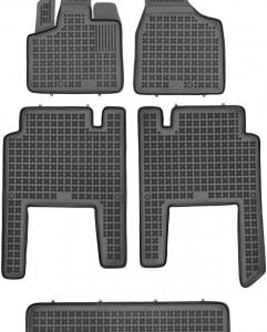 Covorase presuri cauciuc Premium stil tavita Chrysler Grand Voyager V 7 locuri 2008-2016