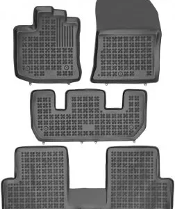 Covorase presuri cauciuc Premium stil tavita Dacia Lodgy 7 locuri