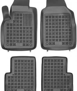 Covorase presuri cauciuc Premium stil tavita Fiat 500 2007-2019