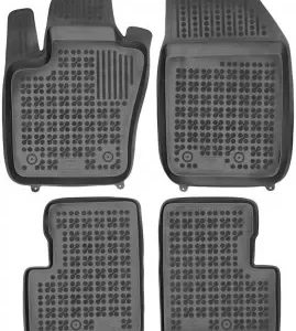 Covorase presuri cauciuc Premium stil tavita Fiat 500X 2014-2019