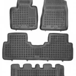 Covorase presuri cauciuc Premium stil tavita Kia SORENTO 7 locuri 2015-2020