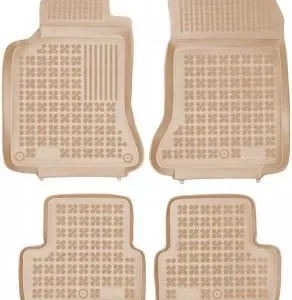 Covorase presuri cauciuc Premium stil tavita Mercedes GLA 2013-2020 Bej