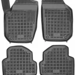 Covorase presuri cauciuc Premium stil tavita Skoda Fabia 3 2014-2020