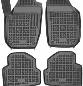 Covorase presuri cauciuc Premium stil tavita Skoda Fabia 3 2014-2020
