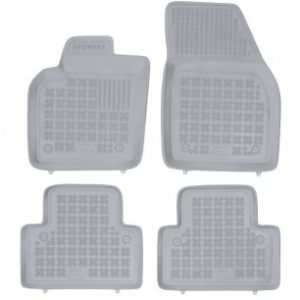 Covorase presuri cauciuc Premium stil tavita Volvo S40 II 2004-2012 Gri