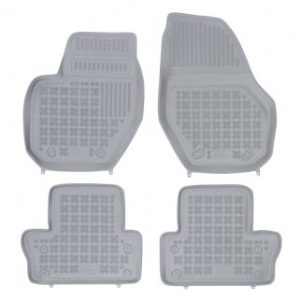 Covorase presuri cauciuc Premium stil tavita Volvo V60 I 2011-2018 Gri