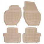 Covorase presuri cauciuc Premium stil tavita Volvo V70 2007-2016 Bej