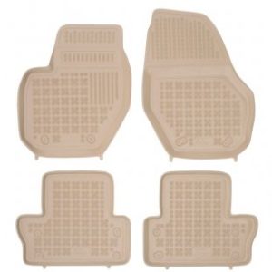 Covorase presuri cauciuc Premium stil tavita Volvo XC60 I 2008-2017 Bej
