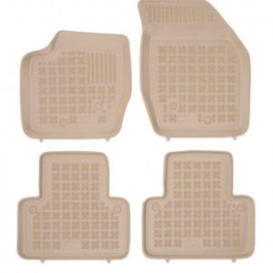 Covorase presuri cauciuc Premium stil tavita Volvo XC90 I 2002-2014 Bej
