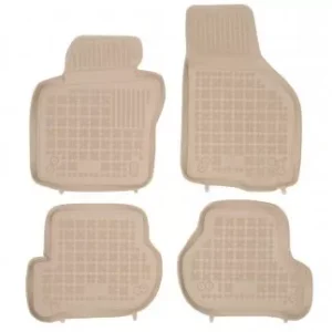 Covorase presuri cauciuc Premium stil tavita Vw Golf 5 2003-2009 Bej