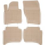 Covorase presuri cauciuc Premium stil tavita Vw Touareg III 2018-2023 Bej