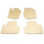 Covorase presuri cauciuc tip tavita Bej Mercedes ML W164 2005-2010 / GL X164 2005-2010