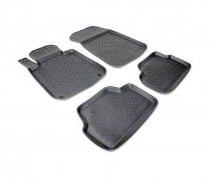 Covorase presuri cauciuc tip tavita BMW Seria 1 E87 / E81 2004-2011