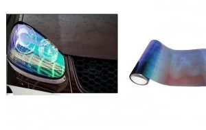 Folie fumurie protectie faruri - stopuri Cameleon Light Black 10m x0.6m