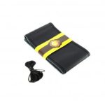 Husa volan piele neagra cu ac si ata marime 2XL