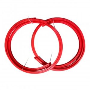 Inele protectie jante plastic material flexibil Rosu &reg ALM