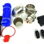 Kit complet clapeta evacuare cut-off valve 63mm motor turbo 2 telecomenzi