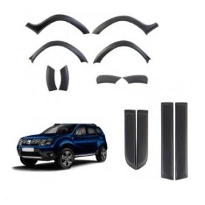 Kit protectie bandouri laterale aripi si usi dedicate Dacia Duster 2010-2017 &reg ALM