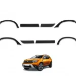 Kit protectii usi laterale aripi fata spate si bari dedicate Dacia Duster 2 2018-2024