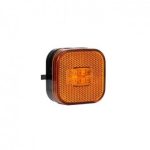 Lampa gabarit 6 2x6 2cm LED Galben 12-36V