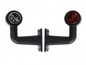 Lampa laterala gabarit LED cu brat 12-24V 12cm