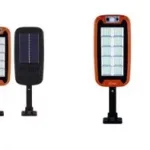 Lampa solara LED 30W cu senzor miscare 28cm x 13cm