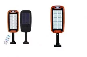 Lampa solara LED 30W cu senzor miscare 28cm x 13cm