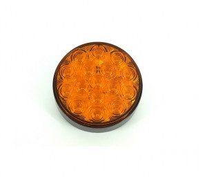 Lampa spate stop universala rotunda remorca duba etc 12V 24V portocaliu